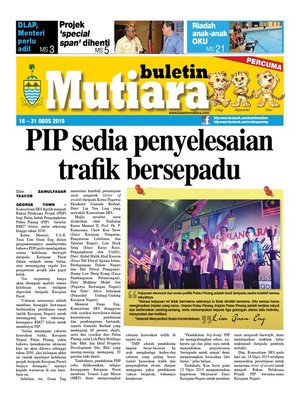 cover image of Buletin Mutiara 16-31 Aug 2015